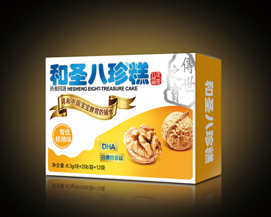 和圣八珍糕(核桃味)-金裝