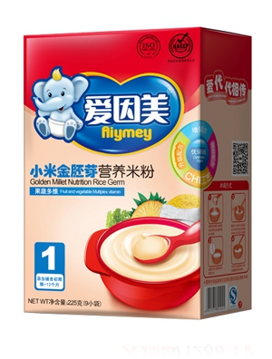 愛因美小米金胚芽營養(yǎng)米粉-核桃蛋白