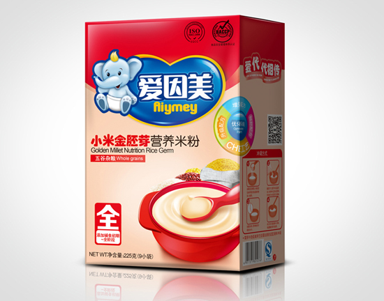 愛(ài)因美小米金胚芽營(yíng)養(yǎng)米粉-五谷雜糧