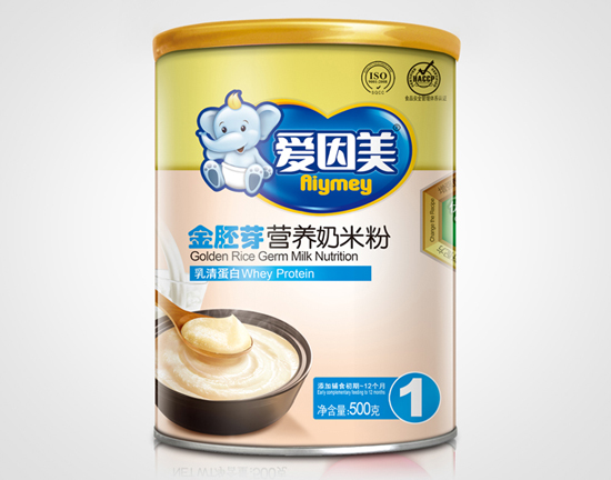 愛(ài)因美金胚芽營(yíng)養(yǎng)奶米粉-乳清蛋白聽(tīng)裝