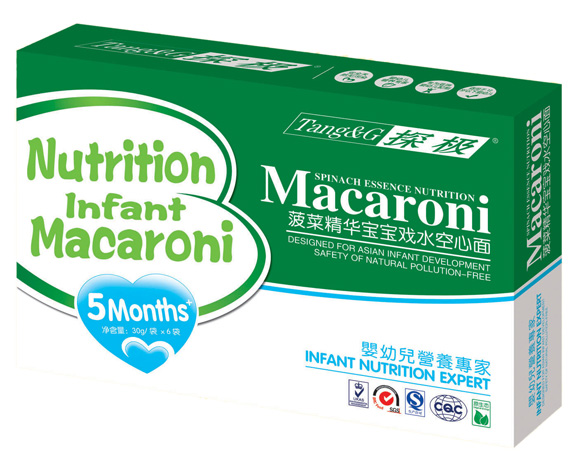 探極菠菜華戲水空心面