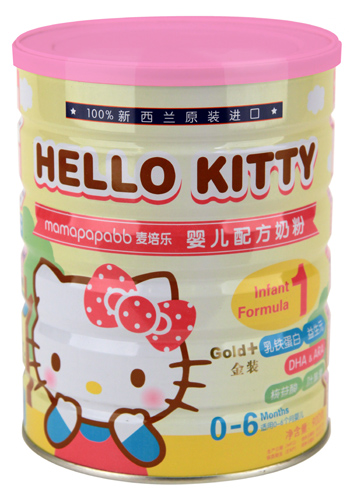 HELLO KITTY嬰幼兒配方奶粉1段