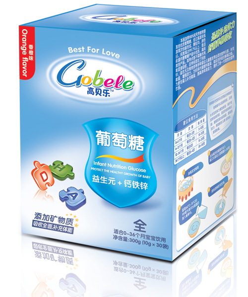 高貝樂益生元鈣鐵鋅葡萄糖