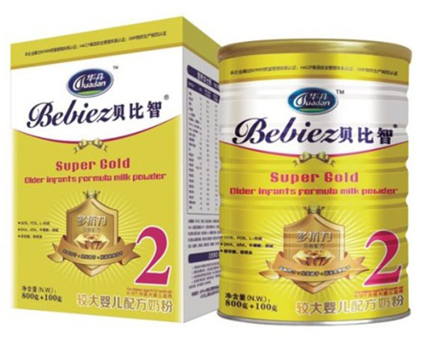 貝比智超金裝較大嬰兒配方奶粉2段