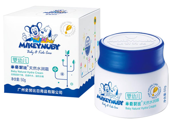 米奇努比天然水潤霜