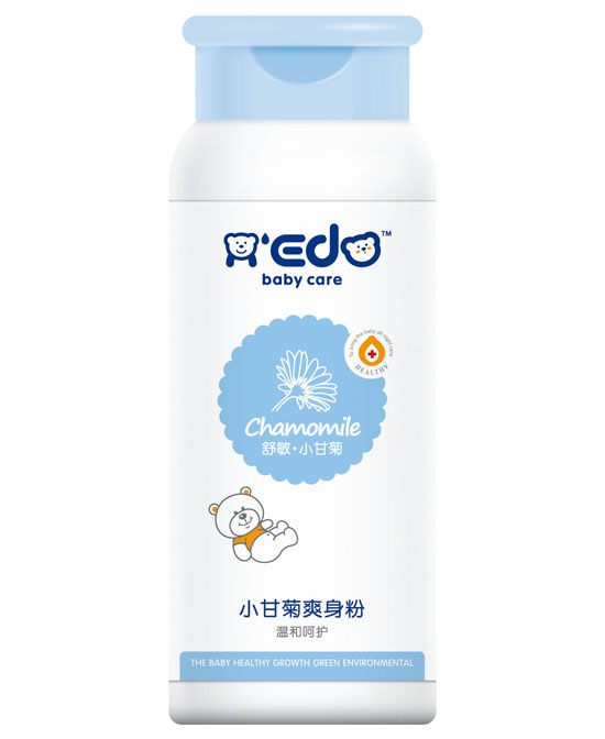 小奕噠小甘菊爽身粉