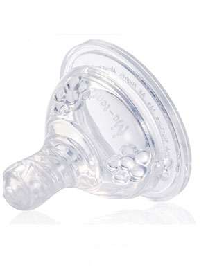 樂(lè)其耳寬口徑漫流量育美奶嘴大號(hào)