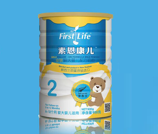 素恩康兒嬰幼兒配方奶粉2段